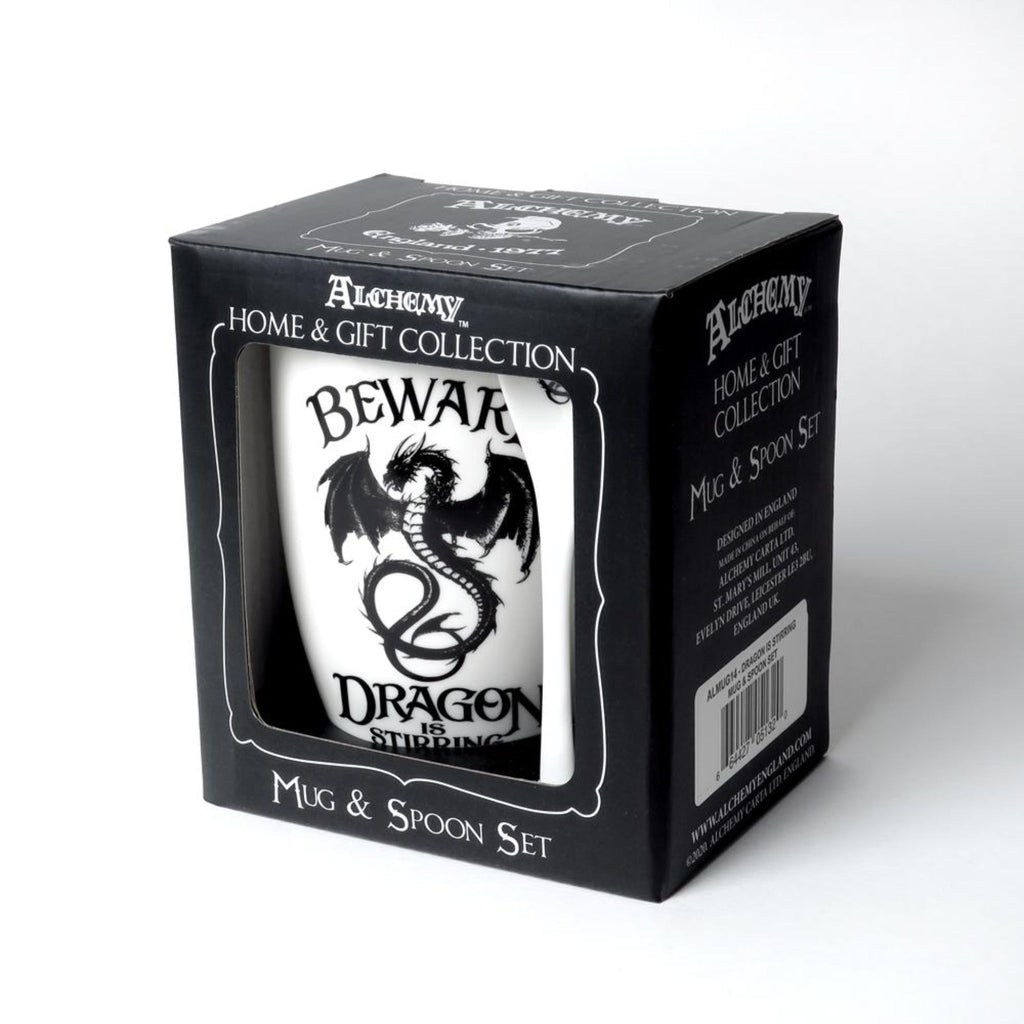 The Dragon Is Stirring Mug & Spoon Set – 390 ml