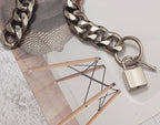Chain Belt with Padlock – 110 cm