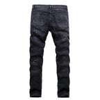 Men's Black Gothic Jeans – Cotton