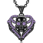 Skull Heart Pendant