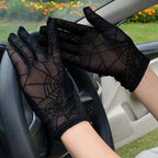 Women's Spider Web Lace Gloves