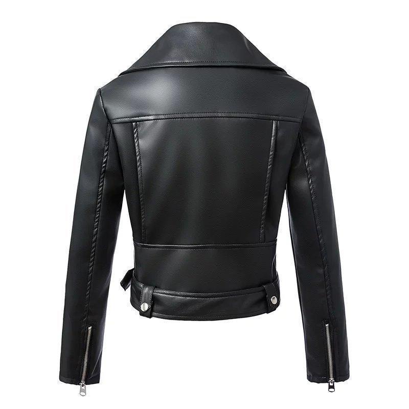 Black Leather Jacket – XS–L