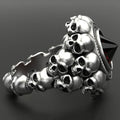 Men's Retro Gothic Skull Ring – Stainless Steel