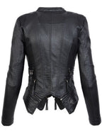 Women's Short Cropped Faux Leather Jacket – S–3XL