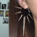 Gothic Punk Earrings – Iron Alloy