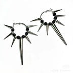 Gothic Punk Earrings – Iron Alloy