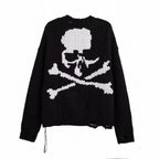 Unisex Skull Knit Sweater