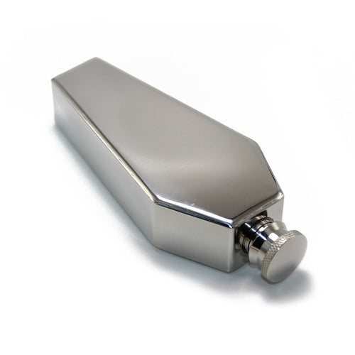 Coffin-Shaped Stainless Steel Flask – 100 ml