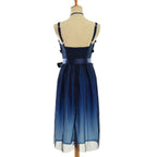 Women's Blue Starry Night Dress – Mini or Maxi, S–L