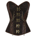 Women's Gothic Steampunk Corset – Sizes S–XXL