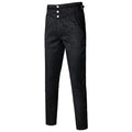 Men's Gothic Victorian Steampunk Trousers – Black