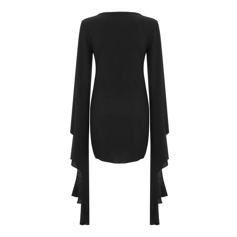 Women's Vintage Skeleton Dress – Long Sleeve