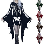 Women's Vintage Skeleton Dress – Long Sleeve