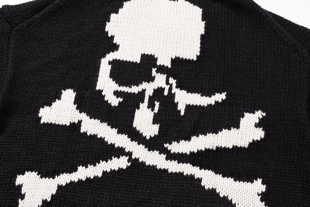 Unisex Skull Knit Sweater