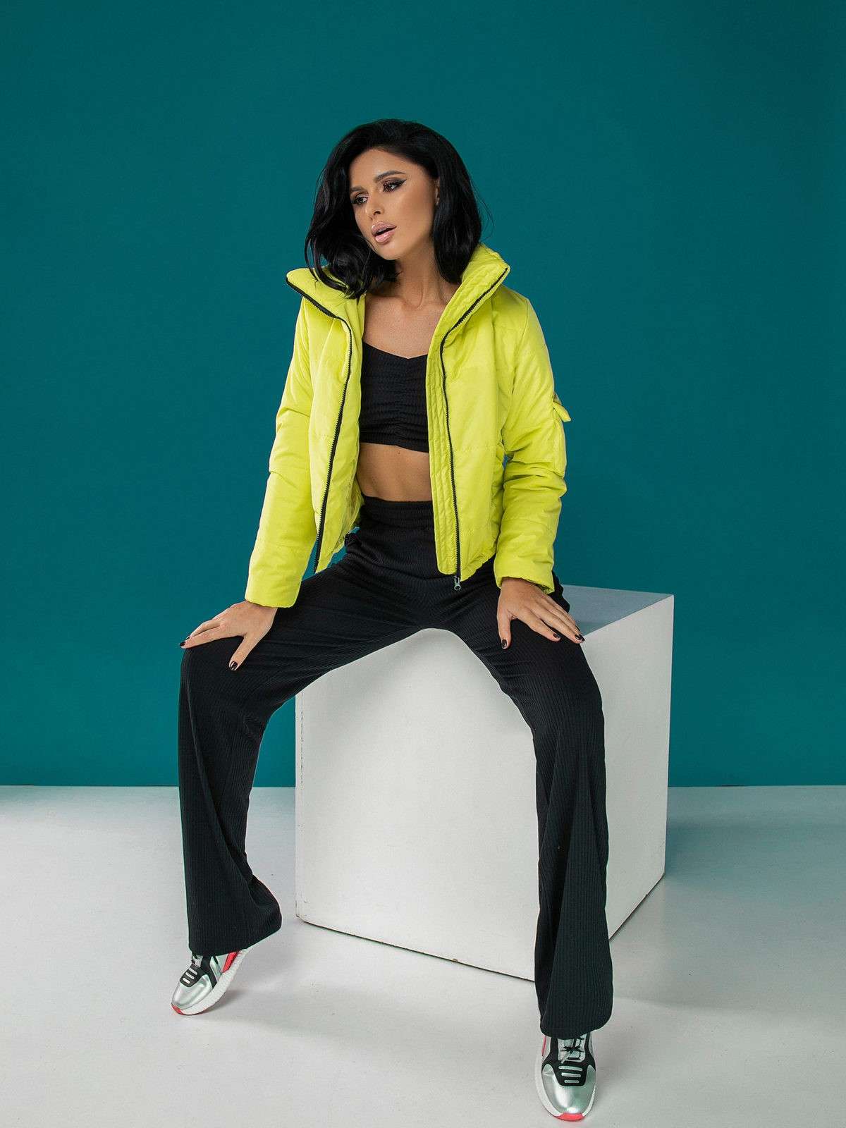 Cropped Puffer Jacket