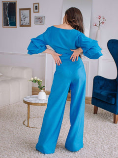 Linen Co-Ord Set with Trousers