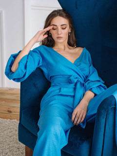 Linen Co-Ord Set with Trousers