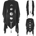 Women's Long Black Gothic Cardigan – One Size