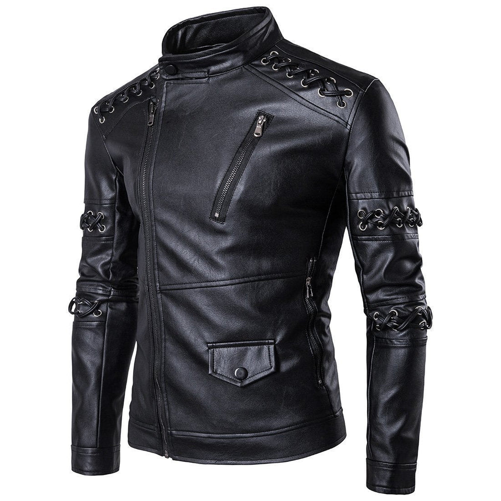 Men's Leather Jacket – XS–3XL