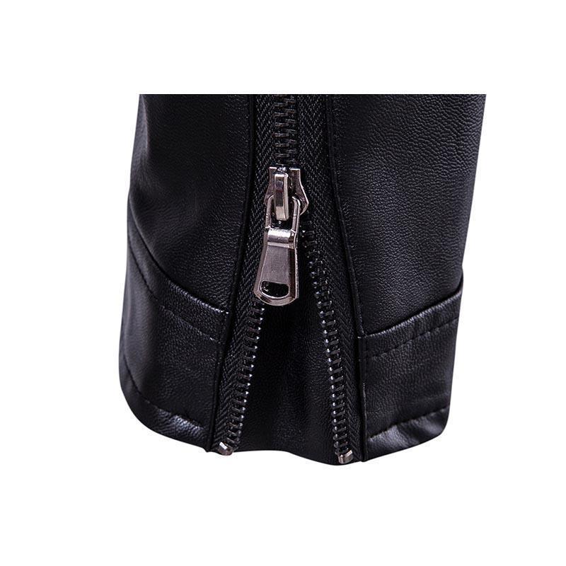 Men's Leather Jacket – XS–3XL
