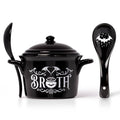 Bat Broth Cauldron Bowl & Spoon Set – 425 ml