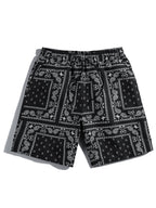 Men's Black Gothic Beach Shorts – Polyester