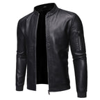Men's Faux Leather Jacket – S–XXL