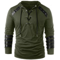 Lace-Up Steampunk Gothic Hoodie – M–3XL