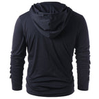 Lace-Up Steampunk Gothic Hoodie – M–3XL