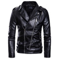 Men's Faux Leather and Suede Jacket – Sizes XS–3XL