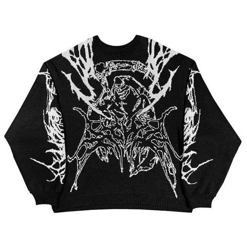 Warm Vintage Knitted Sweater