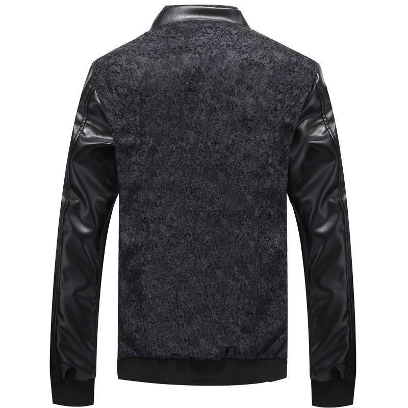 Men's Patchwork Jacket – M–4XL