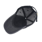 Men's Distressed Gothic Cap – Cotton, Black or Blue
