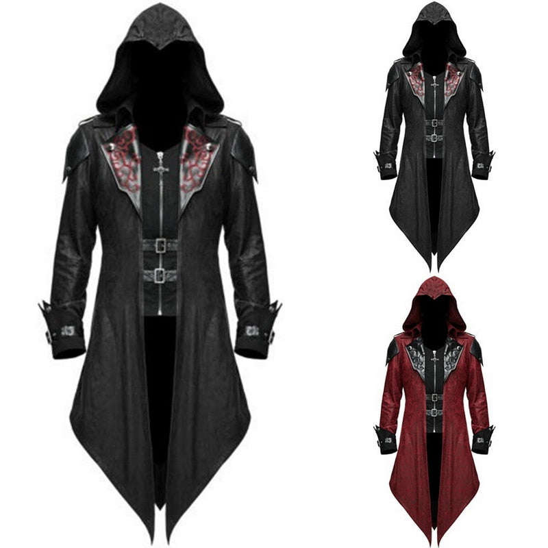 Men's Gothic Coat – S–5XL