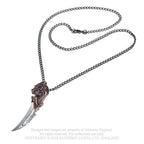 Gothic Viking Dagger Pendant Necklace – Fine English Pewter