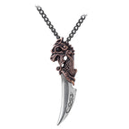 Gothic Viking Dagger Pendant Necklace – Fine English Pewter