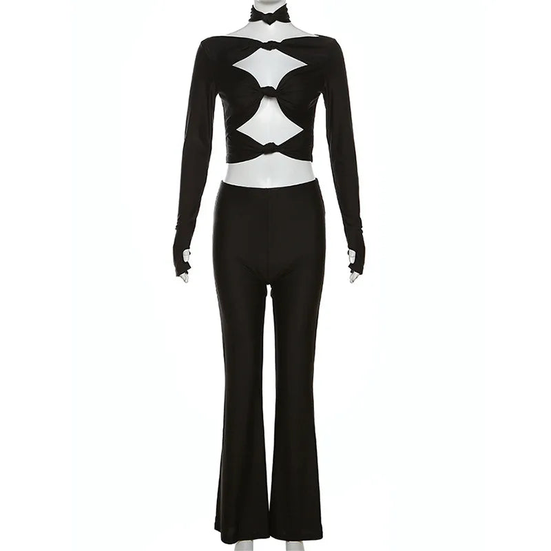 Women's Black Gothic Set – S–L