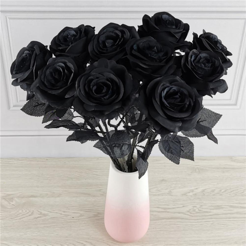 Artificial Gothic Roses – Set of 5