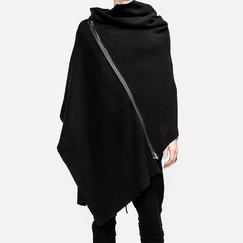 Black Long-Length Cloak