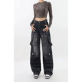 Women's Black Vintage Trousers – S–3XL