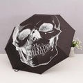 Unisex Gothic Skull Umbrella