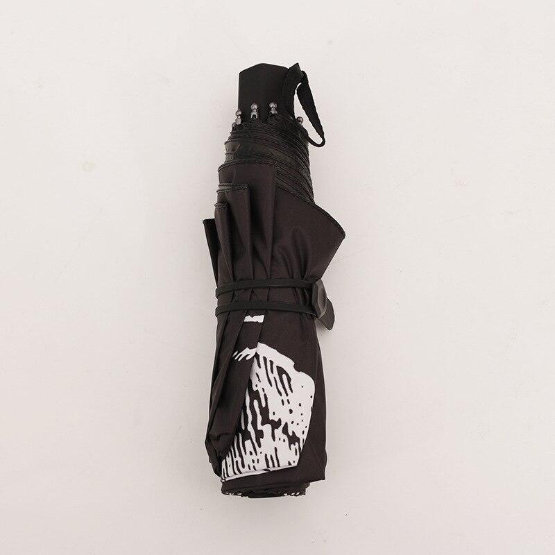 Unisex Gothic Skull Umbrella