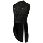Renaissance Jacquard Long Waistcoat – S–3XL
