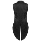 Renaissance Jacquard Long Waistcoat – S–3XL