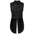 Renaissance Jacquard Long Waistcoat – S–3XL