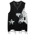 Washed Punk Graphic Tank Top – S–XL