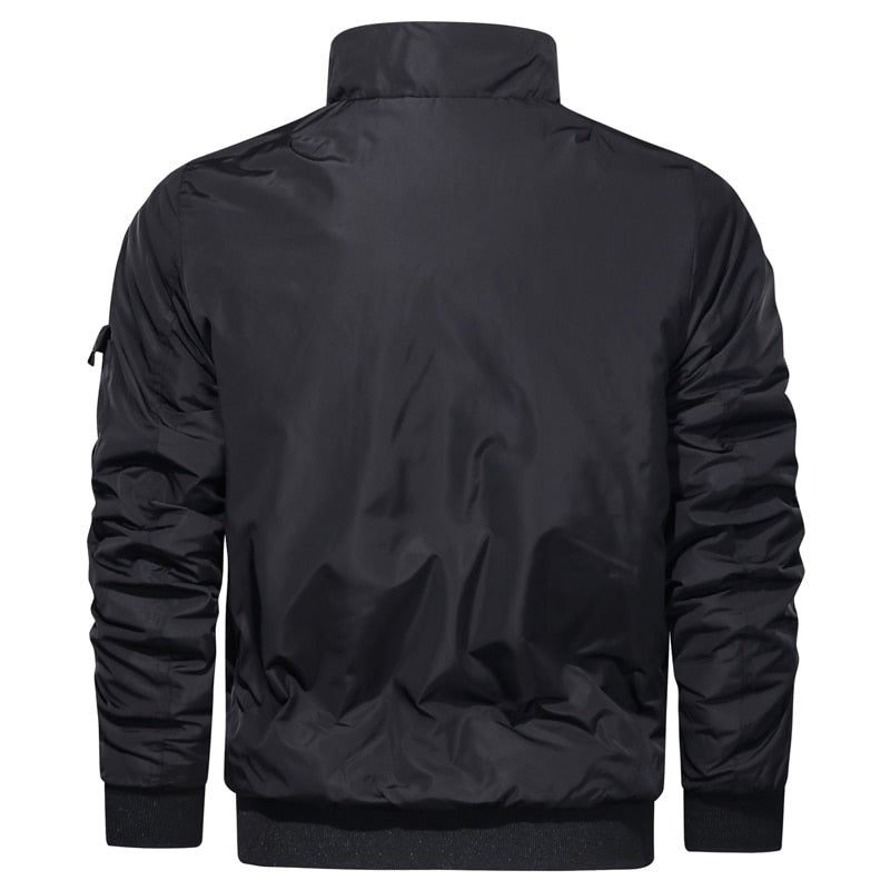 Men's Bomber Jacket – Black, Green, Yellow or Blue