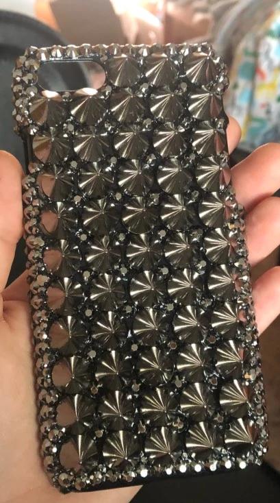 Spiked Decorative Phone Case for iPhone 5–14 Series