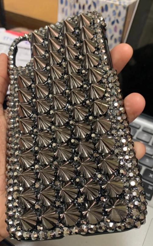 Spiked Decorative Phone Case for iPhone 5–14 Series