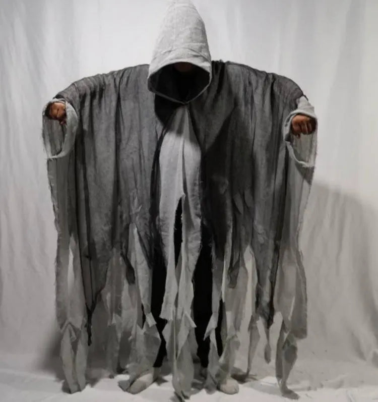 Tattered Horror Hooded Cloak